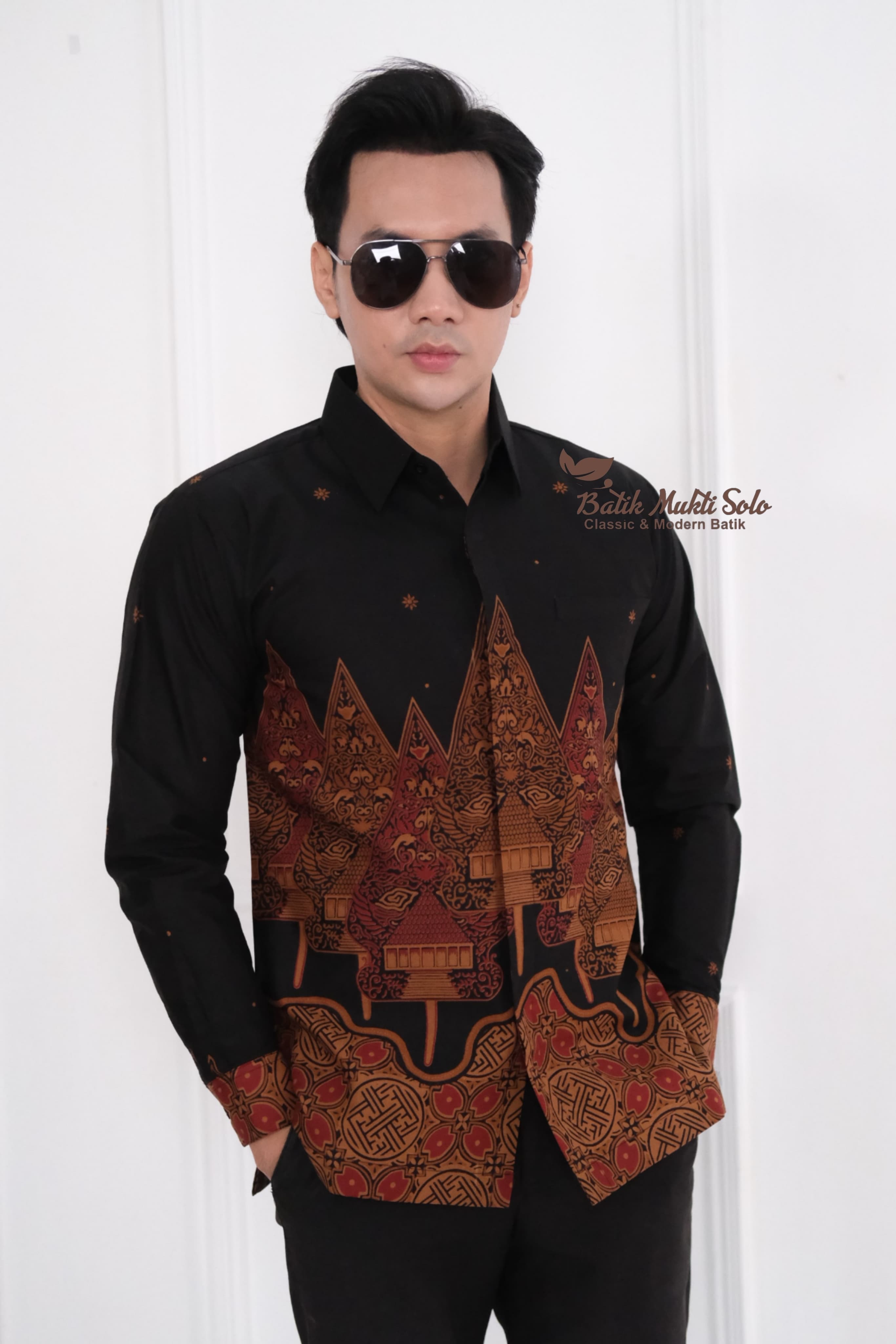 Kemeja Batik pria Lengan Panjang Premium CP0012