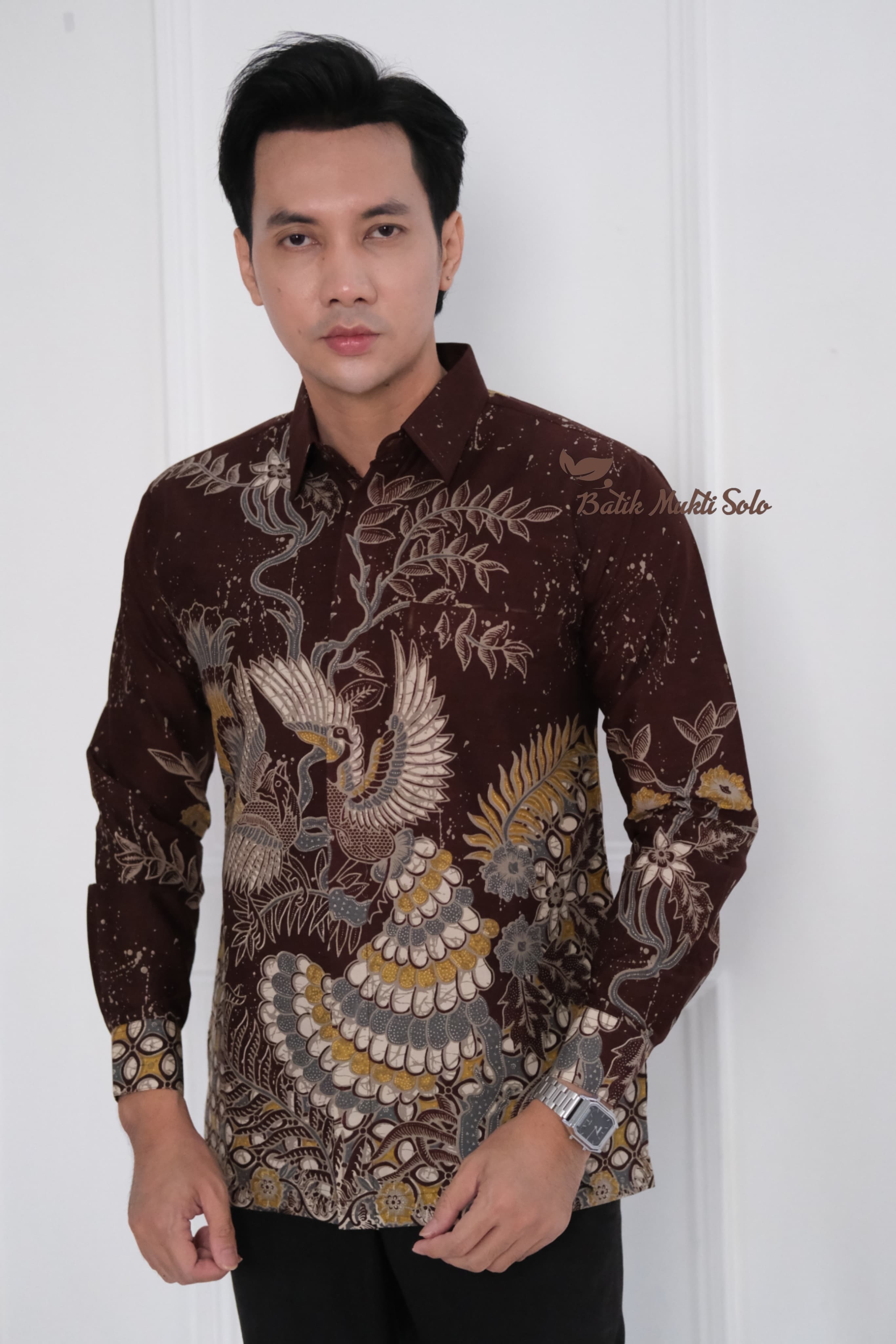 Kemeja Batik pria Lengan Panjang Premium CP0014