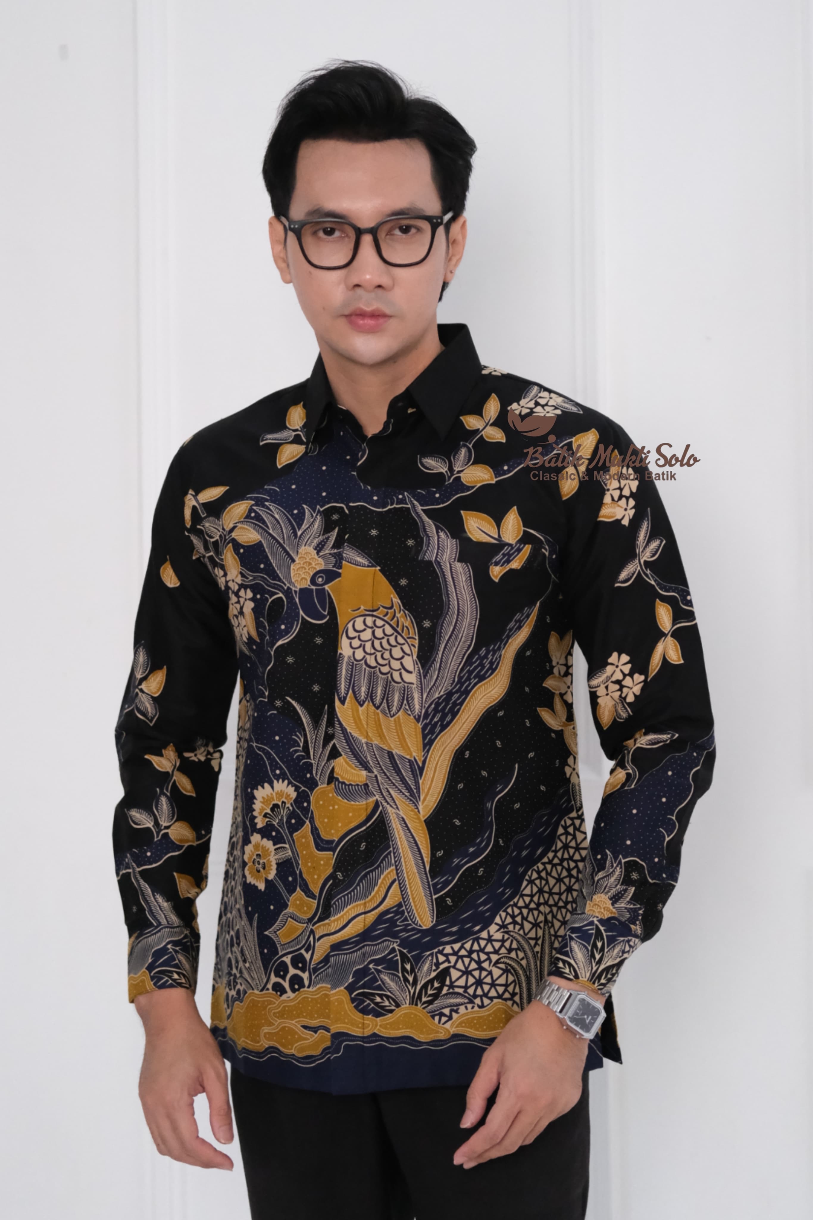 Kemeja Batik Pria Lengan Panjang Premium Cp002