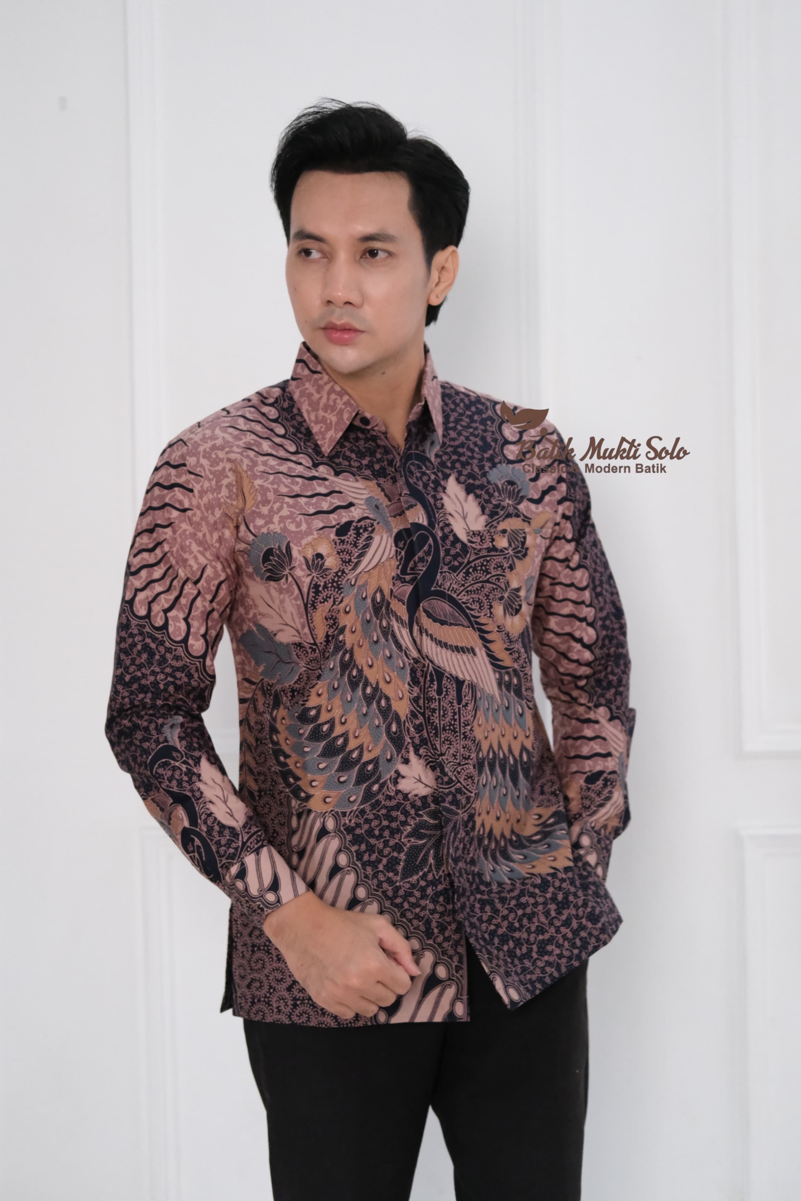 kemeja Batik Pria lengan Panjang Premium CP003