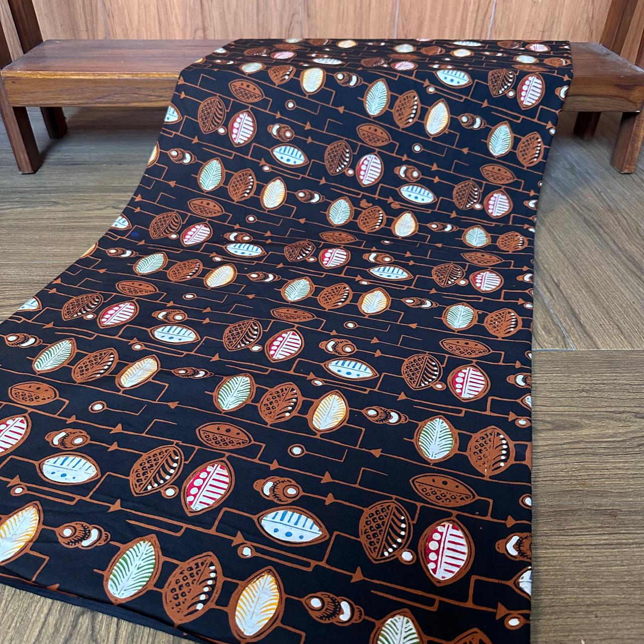 Kain Batik Kombinasi Tulis Sogan S07