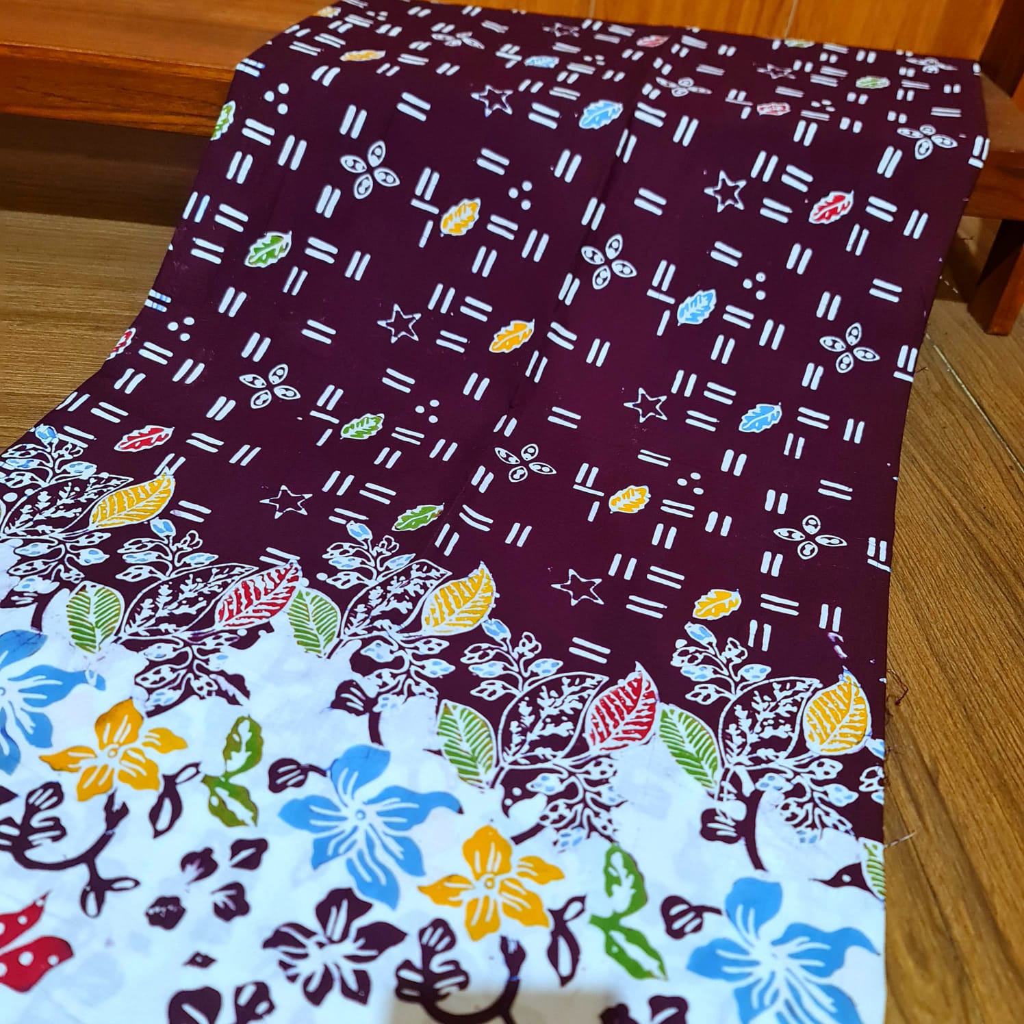 Kain Batik Cap Colet Premium C018