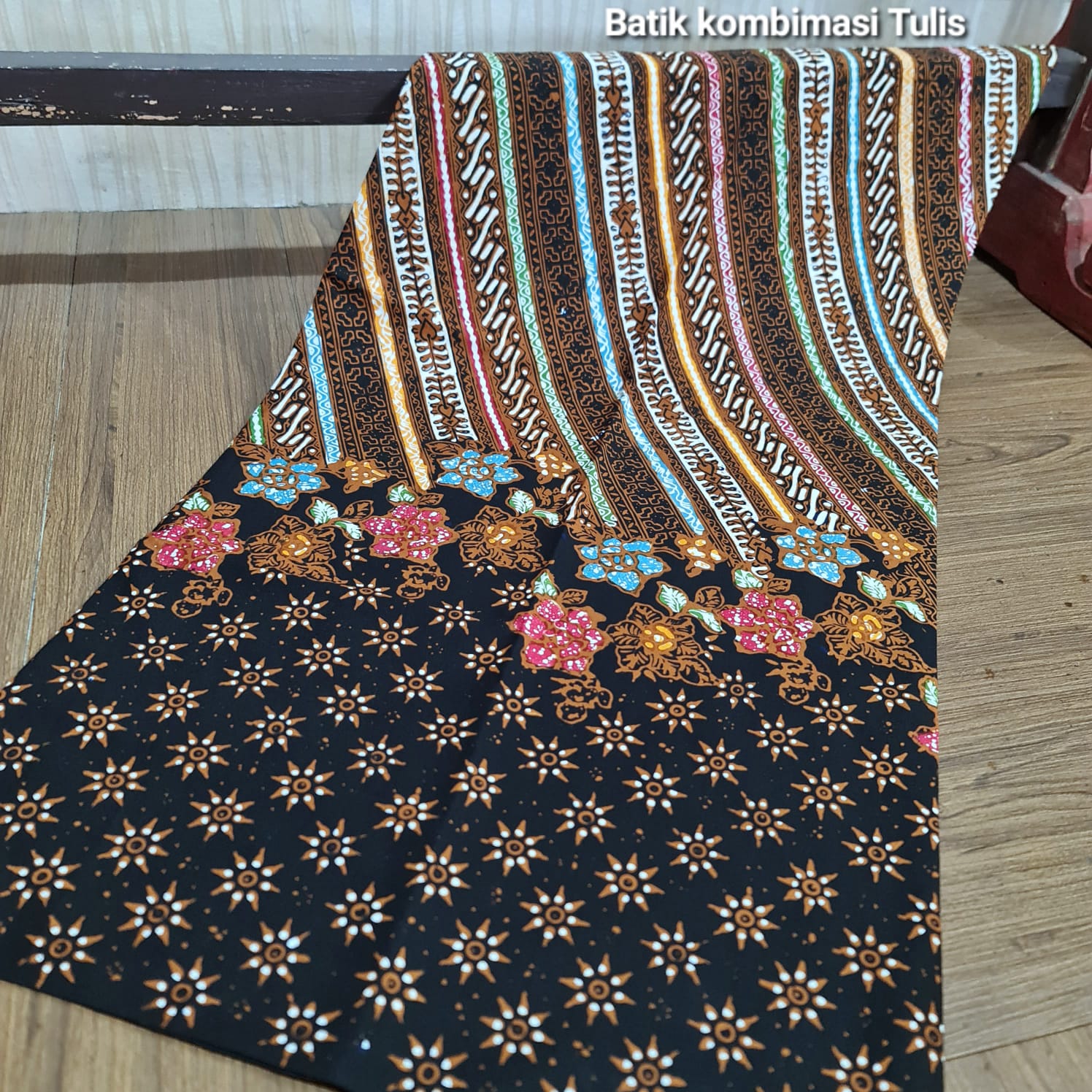 Kain Batik Kombinasi Tulis Sogan S012