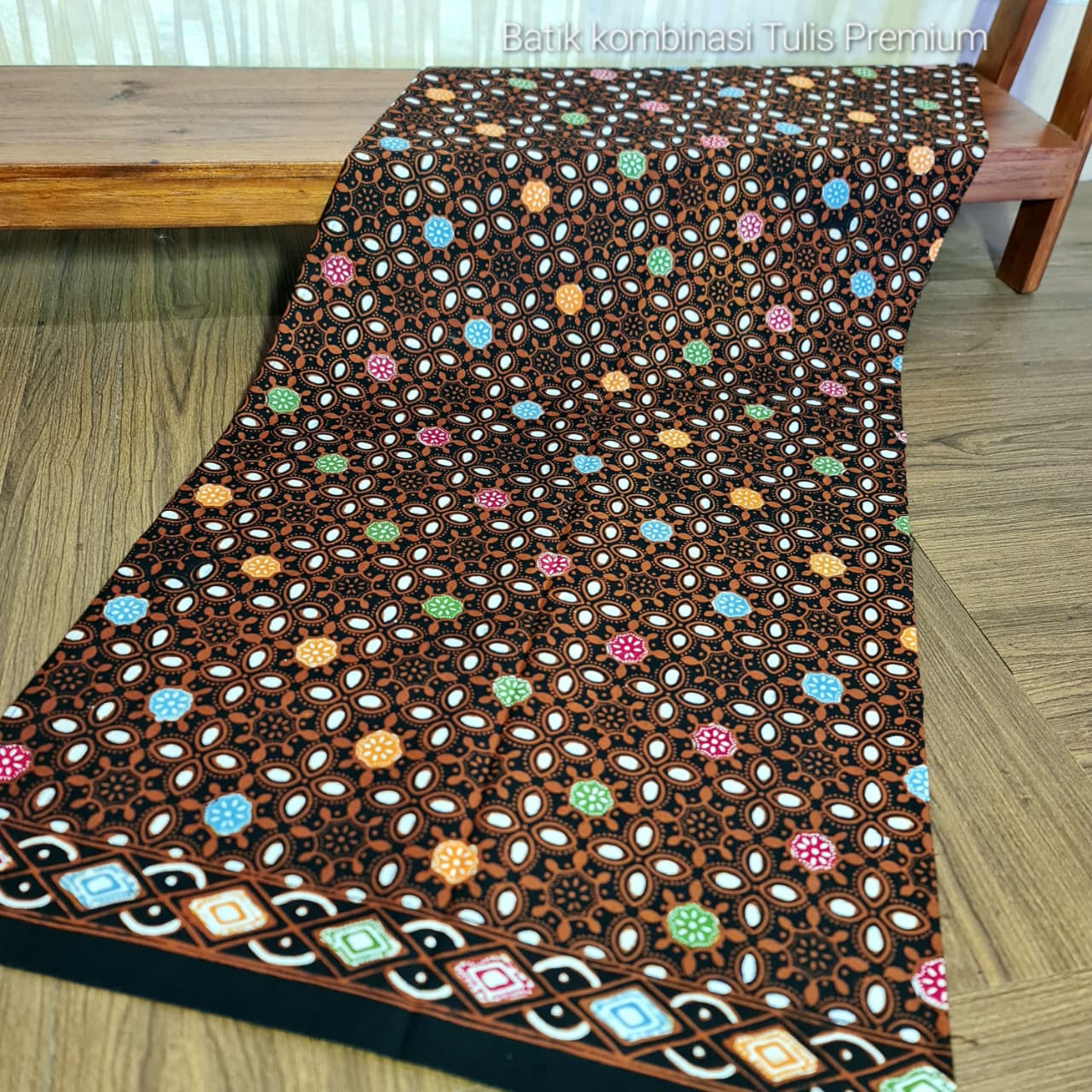 Kain Batik Kombinasi Tulis Sogan S017