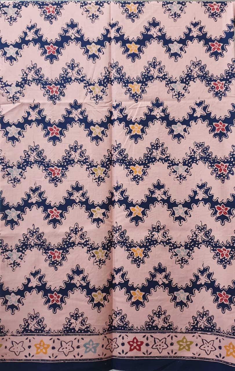 Kan Batik Cap Indigo  Premium S04172