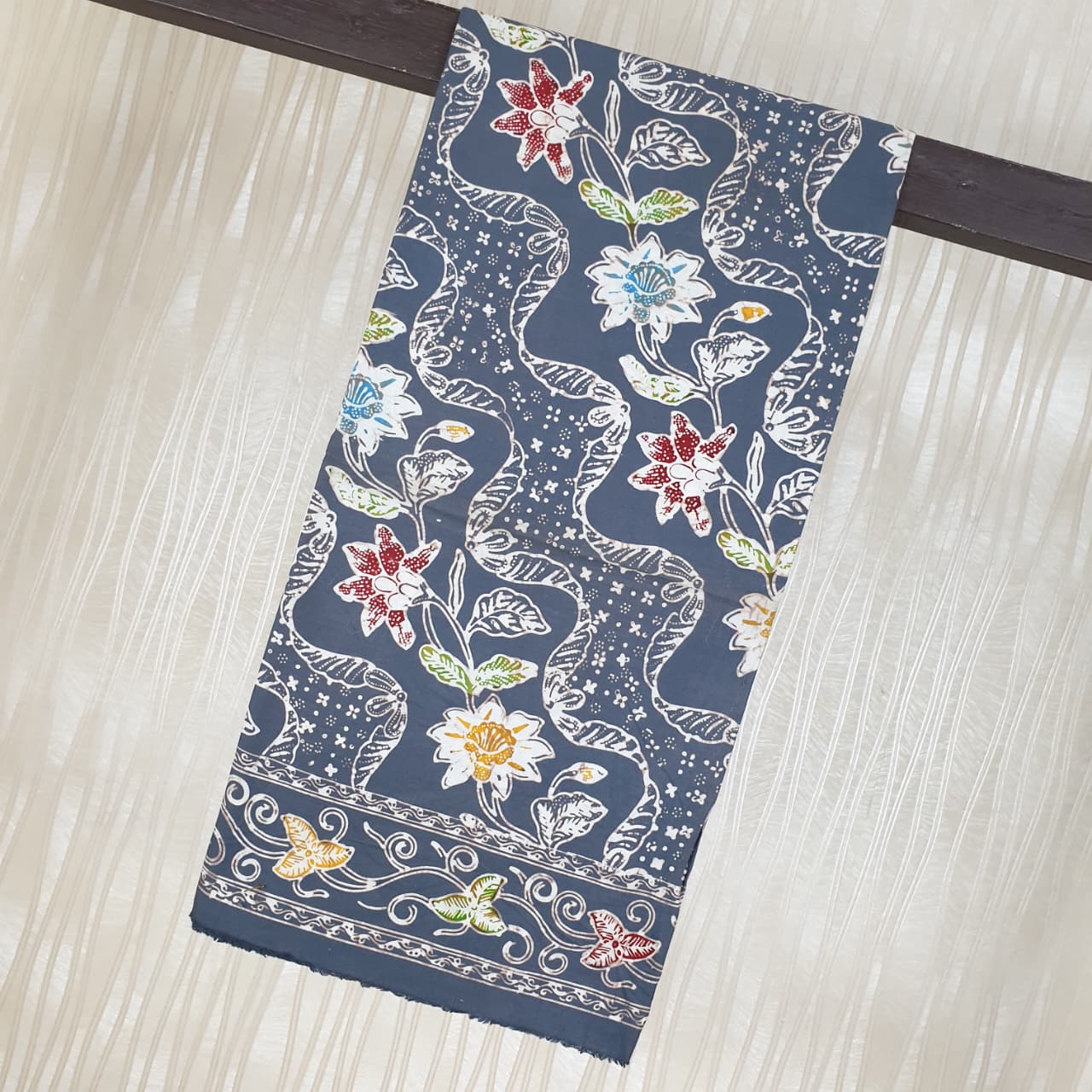 Kan Batik Cap Indigo  Premium S04166