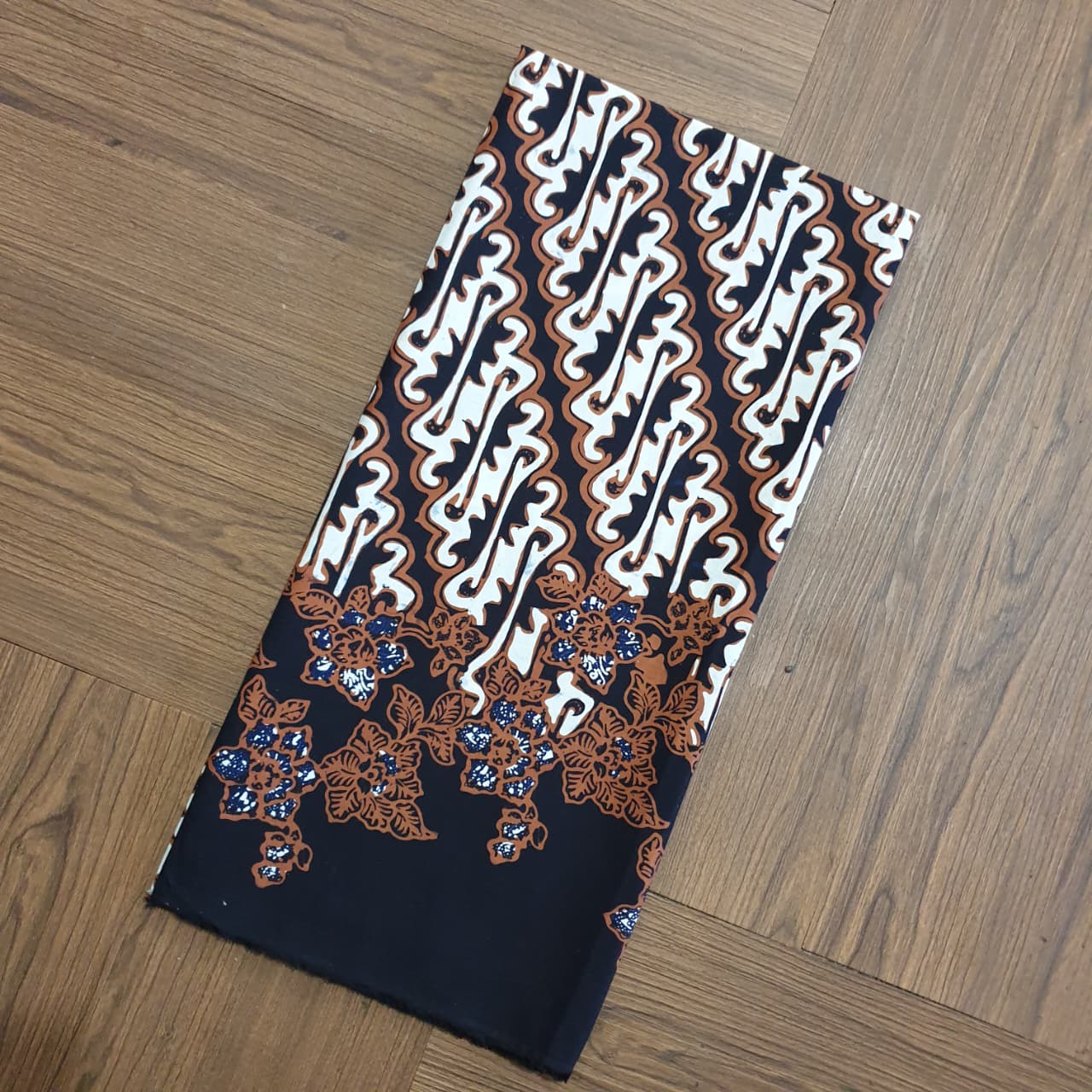 Kan Batik Kombinasi Tulis sogan  Premium S0382