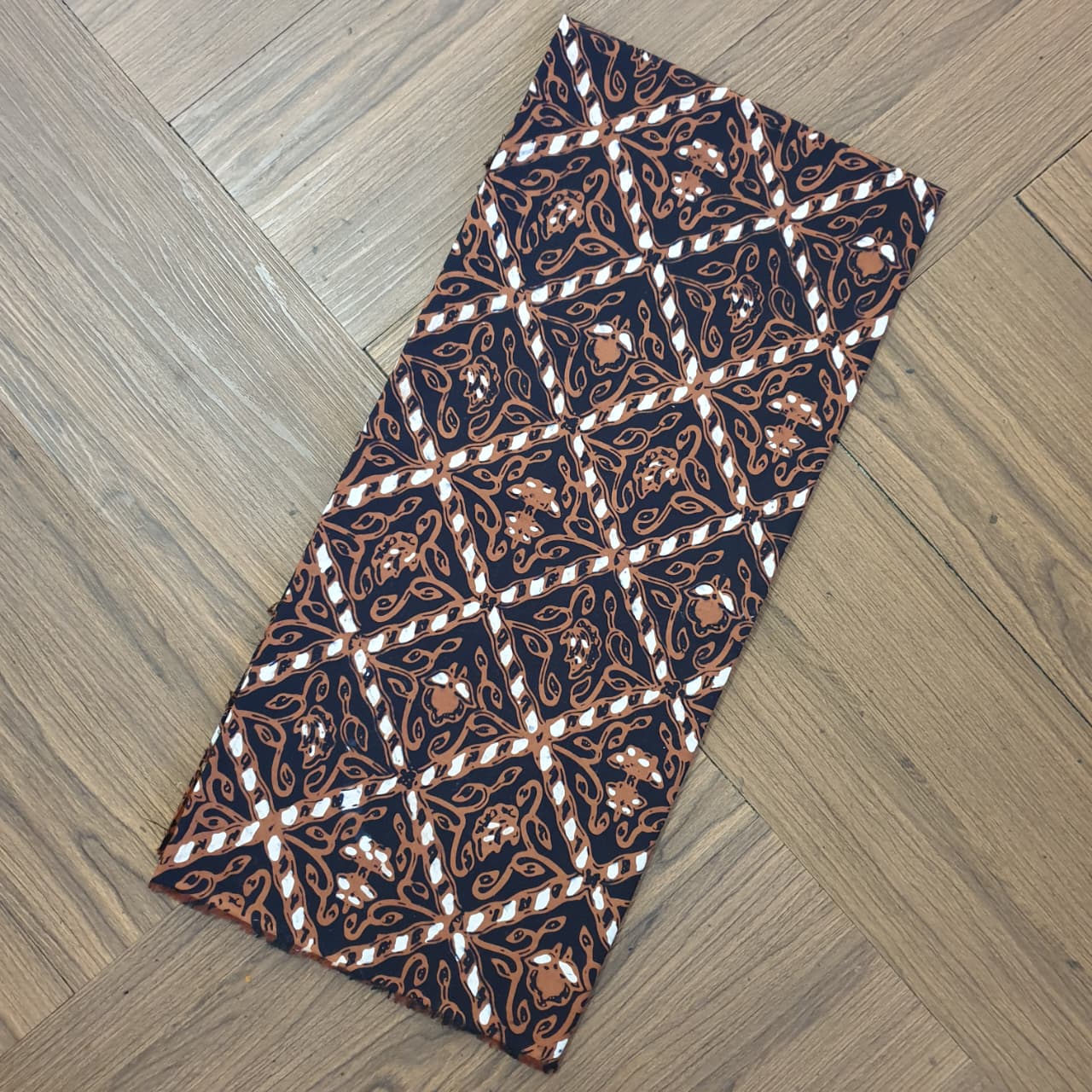Kain Batik Kombinasi Tulis sogan  Premium S0383